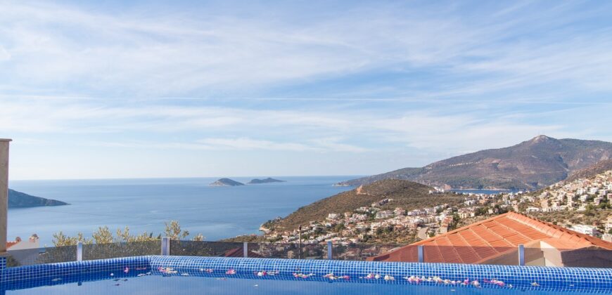 Luxury Four Bedroom Villa in Kalkan, Kızıltas