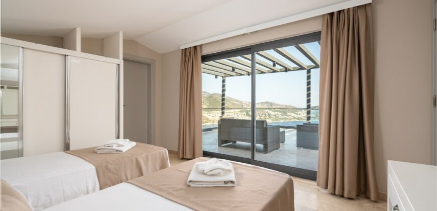 Luxury Six Bedroom Villa With Spectacular View in Kalkan