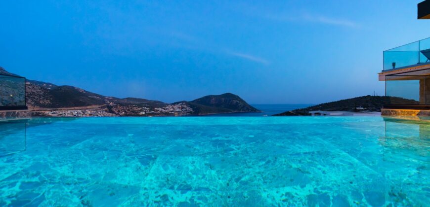 Luxury Six Bedroom Villa With Spectacular View in Kalkan