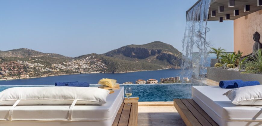 Luxury Six Bedroom Villa With Spectacular View in Kalkan