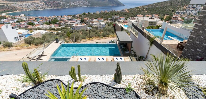 Luxury Six Bedroom Villa With Spectacular View in Kalkan